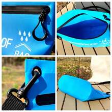 Waterproof Dry Bag, Travel Tote, Toiletry Bag For Swimming, Rafting, Kayaking, River Hiking, Floating, Boating, Small Toiletry Pouch