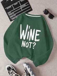 WINE NOT Women's Fashion Sweatshirts