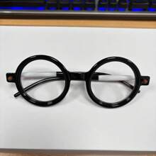 1 para okularów z okrągłą oprawką w dużym rozmiarze