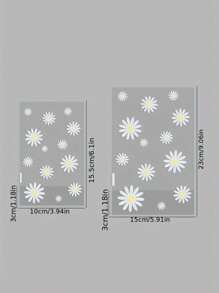 50 件雏菊花糖果袋 - 透明饼干烘焙包装袋 - 婚礼、生日、派对礼物 - 包装用品、DIY 礼品包装用品、派对用品、节日用品 - 彩色 - 查看 7