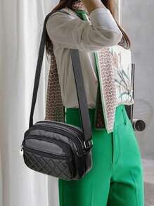 New Men's Fashion Shoulder Crossbody Bag For Men The Same All-In-One Commuter Leisure Bag
