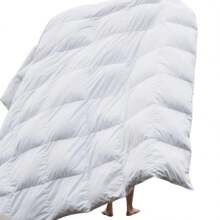 1 件酒店品质棉质羽绒被，蓬松舒适，适合卧室被子，高品质，150x200 厘米