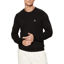 Calvin Klein MODERN CREW NECK SWE - Ck black - View 2