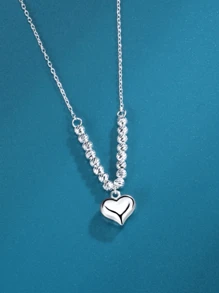 Ms. Student Heart Pendant Necklace Suitable For Daily Wear - Ms. Student Heart Pendant Necklace - View 6