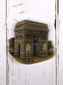 1pc 3D Architectural Landmark Fridge Magnet, Scenic Spots Travel Souvenir Decorative Magnets From Different Countries And Regions, Interesting Craft Decoration Gifts Birthday Graduation