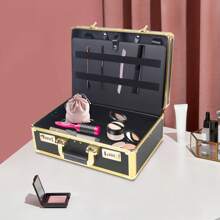 Eatssode Borsa da parrucchiere, custodia da viaggio portatile per attrezzi da barbiere, organizer per attrezzi da parrucchiere per tagliacapelli, trimmer, forbici