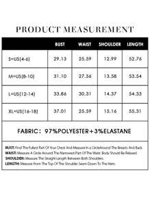 Women's Summer Dress Casual Crewneck Short Sleeve Smock Boho Flowy Dress Spring Summer Holiday Vacation Valentine Going Out Outfits - 淺藍色 - 查看 6