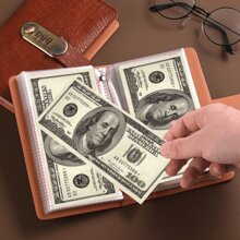 A6 Savings Notebook,A Small Financial Management Book With A Lock, Suitable For Storing Money And Important Information, 50 Sheets And 100 Pages Of Fun And Easy To Save Binders -Cash Notebook,School Supplies,Back To School - A6 - View 9