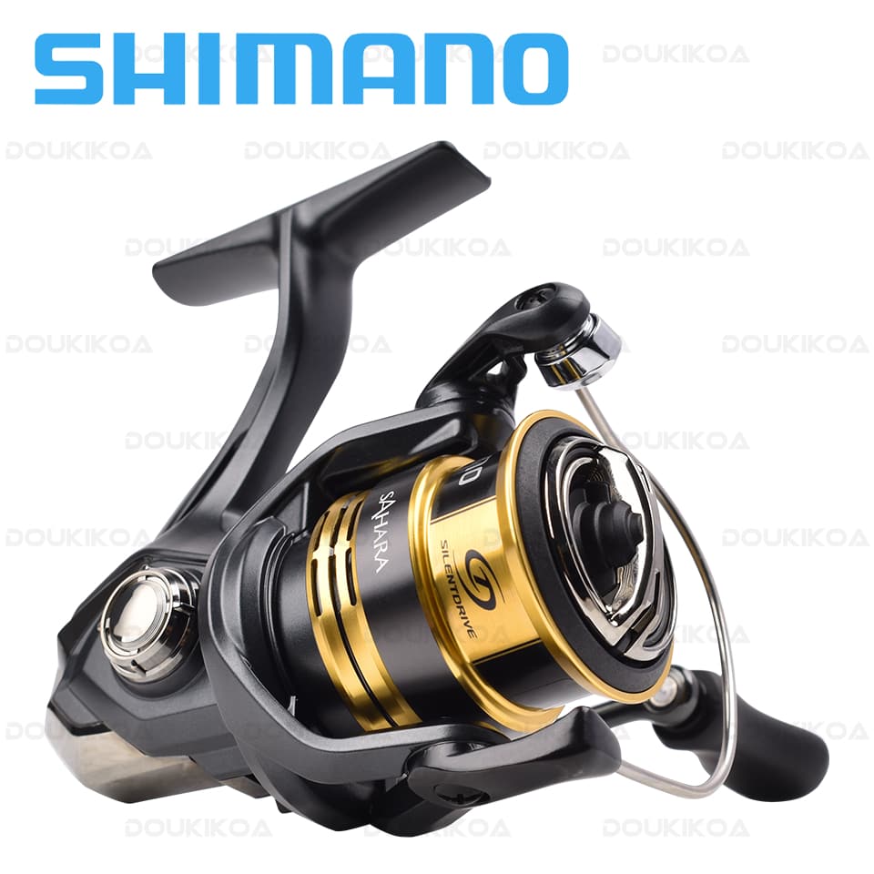 SHIMANO بكرة شيمانو صحارى للصيد بالخيط 3000/4000 موديل 2022 - 5+1 كرات حديدية ، نسبة تروس 5.0:1 ، خفيفة الوزن للمياه المالحة والعذبة ، تصميم مقاوم للتآكل ، نظام فرملة سلس