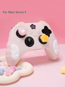 GeekShare Silicone Skin Game Controller Cover With 2 Thumb Grip Caps And 2 Stickers