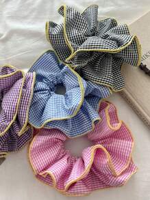 Duże gumki do włosów z falbanką w kratkę, urocze ozdoby do włosów, akcesoria do włosów dla kobiet, narzędzia do włosów, akcesoria kosmetyczne, akcesoria do kręconych włosów, akcesoria do włosów, akcesoria do włosów, akcesoria, akcesoria do włosów dla kobiet, jesień, podróże, narzędzia do włosów, akcesoria damskie, artykuły do włosów, kręcone włosy, gumki do włosów, gumki do włosów, gumki do włosów, akcesoria do kręconych włosów, prezenty, podróże, prezenty dla kobiet, akcesoria do włosów, ozdoby do pończoch