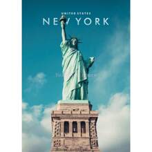 1 件美国纽约旅游城市街道建筑风景海报和印刷品帆布印刷墙壁艺术画适用于客厅装饰无框架 - 彩色 - 查看 40