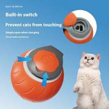 Tail Cat Lover And Cat Mom Love/Dog Lover And Dog Mom Love Toy, Turbo Smart Interactive Cat Lover And Cat Mom Love/Dog Lover And Dog Mom Love Toy For Bored Indoor Cat Lover And Cat Mom Loves/Dog Lover And Dog Mom Loves, Automatic Rolling Ball Enrichment Toy, Electric Self-Moving Cat/Dog Lover Gift And Dog/Cat Mom Love Pet Chase Toy