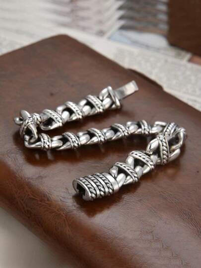 1 件精美手工制作的手链，独特设计，适合男女，时尚配饰，礼品