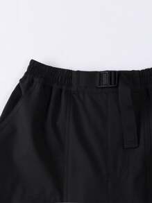 Annil Children's Wear For Boys CuHK Children Outdoor Sports Style Woven Shorts Summer - Black - View 4