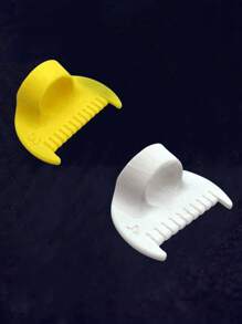 1/2 件简易缝纫工具 - 耐用的塑料边缘缝纫锁和缝纫工具，适合初学者和老年人，间距 4 毫米和 3 毫米，非常适合 DIY 手工缝纫项目，缝纫配件 | 符合人体工程学的设计 | 表面光滑