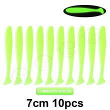 QXO 10pcs/Lot 13cm 10cm 7cm Soft Worm Lures Silicone Swimbait Bait Sea Fish Pva Wobblers Goods For Fishing Artificial Tackle