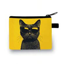 Petite Wallet Coin Purse Key Holder Pocket Wallet Cat/Dog/Mushroom/Butterfly/Daisy Design Suitable For Supermarket Shopping Storing Small Accessories Coins Keys Cards For Women Wallet Mini Wallet Purse Wallet Coin Wallet