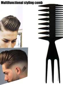 Men's Large Pompadour Comb, Rattail Comb, Hair Styling Comb, Grooming Comb, Cutting Comb, Pintail Comb, Pomade Comb