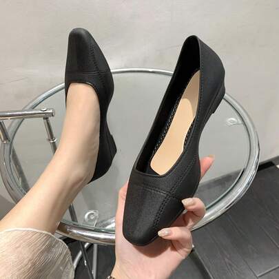 Giày lười đế cao cổ điển đơn giản, giản dị, đa năng, phong cách của người có sức ảnh hưởng ở Châu Âu và Châu Mỹ