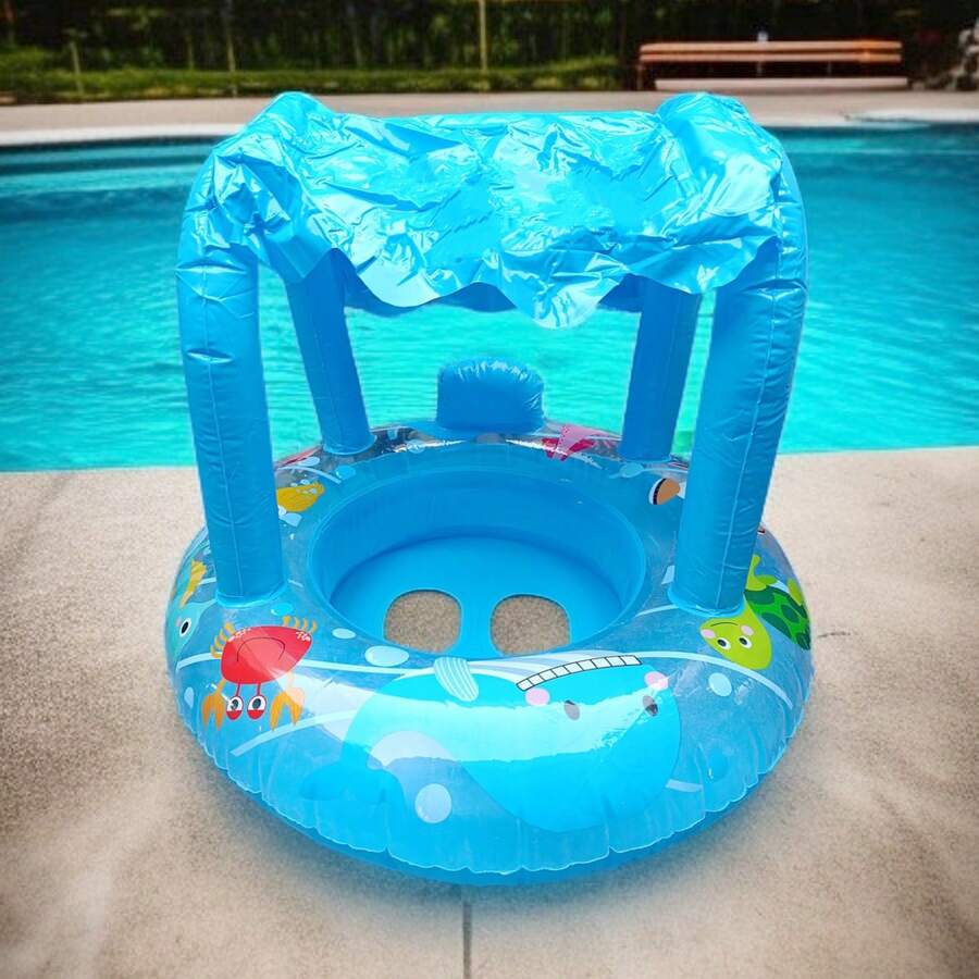 Inflatable Blue Roof - Blue - View 1