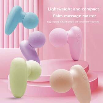 New Mini Fascia Gun Muscle Massager Professional Charging Type Fascia Gun Electric Mini Intelligent Neck Mask Gun