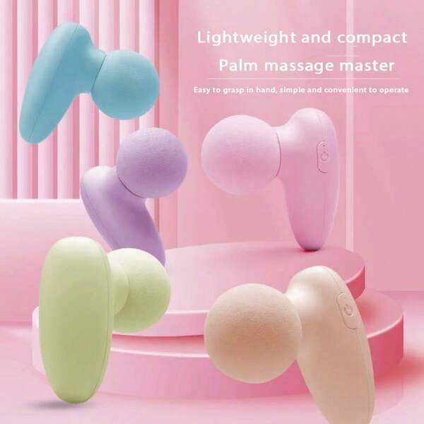 مدلك كتلة جديد صغير السلك، مشطاط كهربائي ذكي لعنق الرحم، يعمل بالشحن