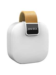 1/3 piezas Estuche de almacenamiento para auriculares, cable de datos, unidad USB, cargador, protector USB, tarjeta SD, bolsa de almacenamiento de viaje, cable de alimentación, de plástico