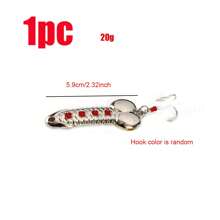 Señuelos de cucharilla para pesca en agua dulce y salada, señuelos de cucharilla de pesca para black bass, trucha, walleye, salmón, lucio, crappie