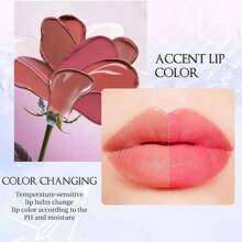 A Color Change Lip Balm TINTED Lip Stick Nourising Moisturizing Lip Make Up Black Color Lip Balm Anti-Drying Lips Skin Care