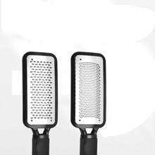 Stainless Steel Foot File With Grinding Stone, Foot Rasp To Remove Calluses, Dead Skin And Tough Skin - Black - View 4