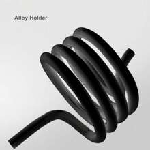 CPAP Hose Holder, Flexible Adjustable Hose Lifter, Non-Slip Bedside Bracket, For Preventing CPAP Tubing Leakage And Tangle - Black - View 4