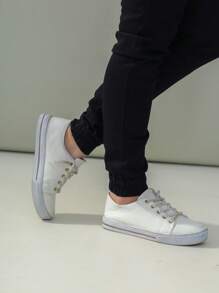 Women's Twill Jogger Pants - 黑色 - 查看 4