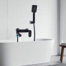 YUNRUX Bathtub Faucet Faucet Bath Faucet Shower Set With Hand Shower Bathroom Faucet - Black - View 1