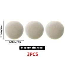 Laundry,Wool Dryer Balls - Natural Fabric Softener, Reusable, Reduces Clothing Wrinkles And Saves Drying Time. The Large Dryer Ball Is A Better Alternative To P0lastic Balls And Liquid Softener. (Pack Of 6) - Multicolor - View 17