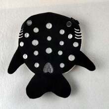 Cartoon Shark Plush Coin Purse Zipper Case, Decor Accessories Pendant Small Gift - Blue - View 10