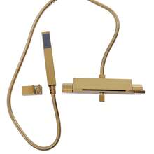 YUNRUX Bathtub Faucet Shower Set Waterfall Faucet Bath Faucet With Hand Shower