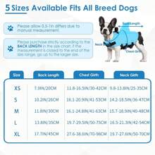 Giubbotto di salvataggio per cani - Giacca per cani, gilet da nuoto, utilizzato per la navigazione, alta galleggiabilità, regolabile, gilet di salvataggio riflettente per animali domestici, adatto per cani piccoli e grandi - Blu reale - Visualizzare 2