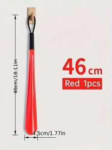 1 Piece / Long Handle Shoe Horn, Shoe Helper, Easy Shoe Access Tool, Plastic Shoe Spoon, Boot Horn, Dressing Aid Stick / Reduces Bending, Smooth Glide Surface, Durable Plastic Construction, Hanging Loop For Easy Storage / For Everyday Shoe Wearing, Putting On Boots, Travel Use / For Adults, Seniors, Individuals With Back Issues, People With Limited Mobility, All Shoe Wearers