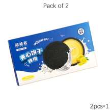 1pc/2pcs/4pcs Novelty Shaped Erasers - Cookie, Ramen, Chocolate, Ice Cream Designs, Pencil Erasers, Suitable For Office & School, Durable & Easy To Clean, Ideal For Students, Teachers, Daily Use, Back To School Gift, Memorabilia, Learning Competition Prize, School Office Supplies
