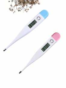 半支装成人电子口腔温度计，10秒快速读数体温计 - 彩色 - 查看 4