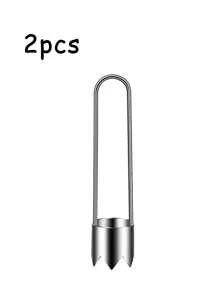 1 Stück - 4 Stück Edelstahl Obst- und Gemüsekernentferner, Paprikakernentferner, Apfel, Birne, Tomate, Paprika Kern Entfernungswerkzeug für die Küche - langanhaltend und einfach zu verwenden