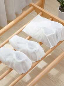 40个便携式鞋袋，防尘鞋套，无纺布防尘抽绳收纳袋，除湿旅行收纳袋，波西米亚风