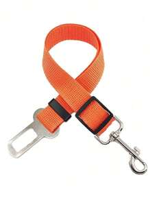 1 pieza Cinturón de seguridad para mascotas, Correa retráctil para perros, Correa para mascotas con hebilla para pecho y espalda, Cinturón de seguridad para automóvil, Cinturones resistentes y duraderos para arnés de automóvil para perros, mascotas medianas y grandes