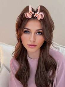 9/6/3/1件装 新款卷发管状蓬松发夹，慵懒卷发夹，顶部夹式刘海卷发器，空气刘海卷发夹，美发造型工具，理发店美容旅行必备美发产品，护发用品，发饰 - 彩色 - 查看 4