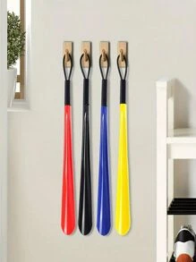1 Piece / Long Handle Shoe Horn, Shoe Helper, Easy Shoe Access Tool, Plastic Shoe Spoon, Boot Horn, Dressing Aid Stick / Reduces Bending, Smooth Glide Surface, Durable Plastic Construction, Hanging Loop For Easy Storage / For Everyday Shoe Wearing, Putting On Boots, Travel Use / For Adults, Seniors, Individuals With Back Issues, People With Limited Mobility, All Shoe Wearers