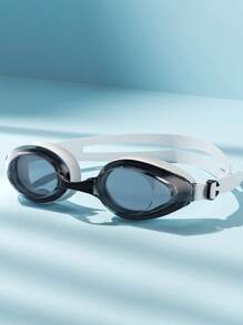 1pc HD Swimming Goggles HD Boy's Glasses Swimming Equipment - Black and White - View 6