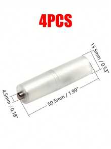 2 à 4 pièces Adaptateur de pile AAA à AA en plastique haute résistance, convertisseur d'ions lithium, manchon de pile portable, boîte de commutation et étui de rangement