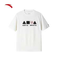 Anta Couple Loose Fit Short Sleeve T-Shirt, Casual Summer Tops 2025 New Arrival