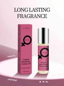 10 مل رول-أون عطر الفرمونات للأزواج، رائحة الفانيليا، ملصق أرجواني للنساء، زيت عطري رول-أون ALB Sakina، عطر خفيف طبيعي للرسغ والأذن والرقبة، مناسب للمواعيد، محمول، أنيق، جذاب للرجال والنساء - 10 مل - مشاهدة 1